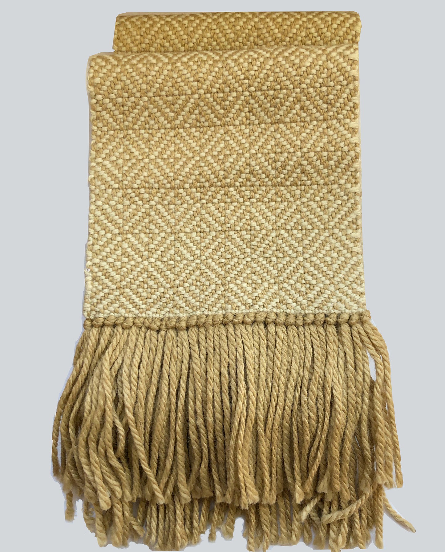 Handwoven Scarf - Golden Camel