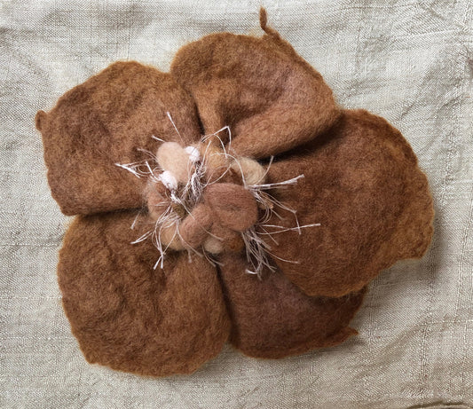 Felt Flower Pin