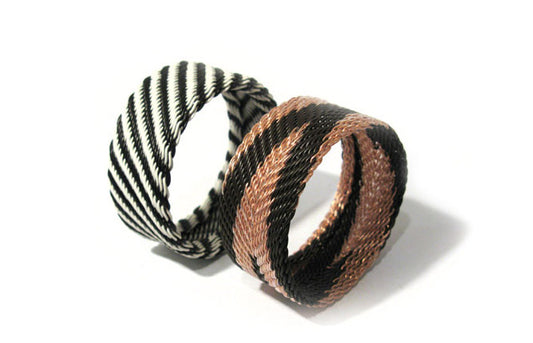 South African Hand Woven Telephone Wire Bracelet